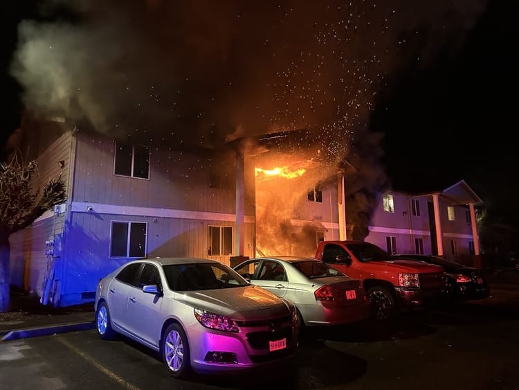 Eagle Crest Apartment fire displaces 11