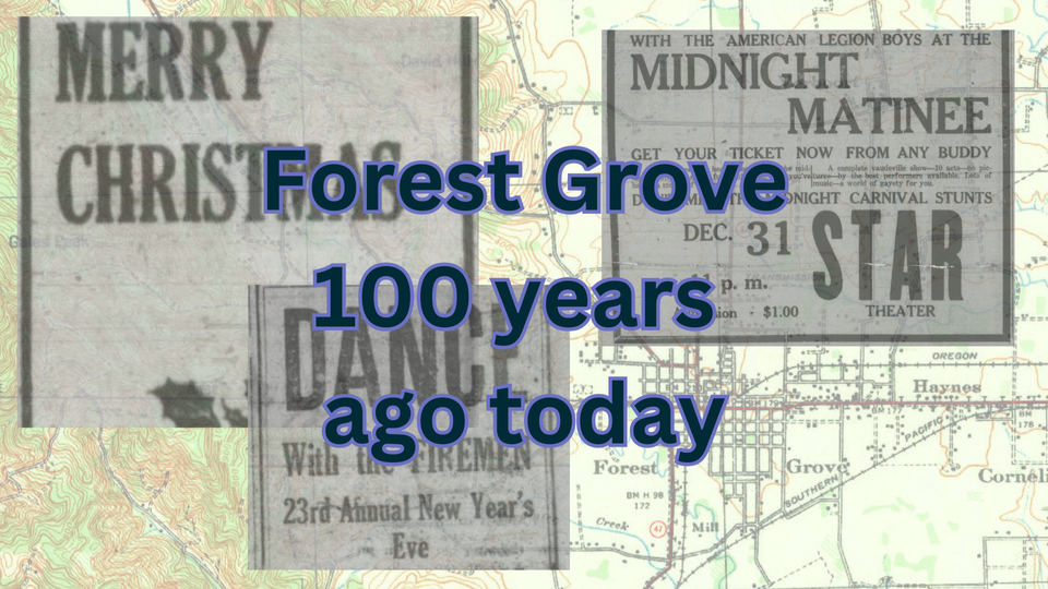 History in the Grove: December 25, 1924