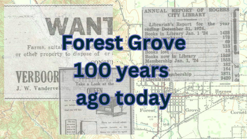 History in the Grove: January 15, 1925