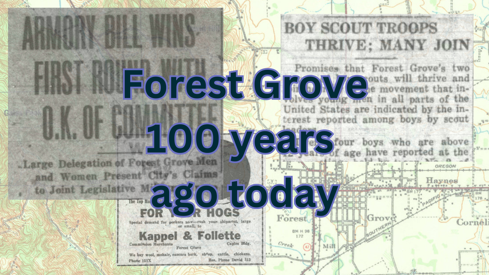 History in the Grove: February 5, 1925